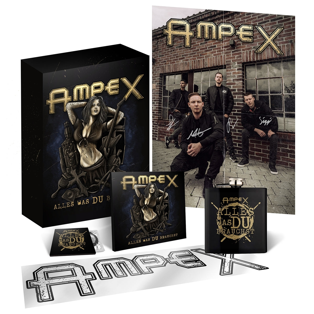 AMPEX - ALLES WAS DU BRAUCHST, LTD. BOXSET