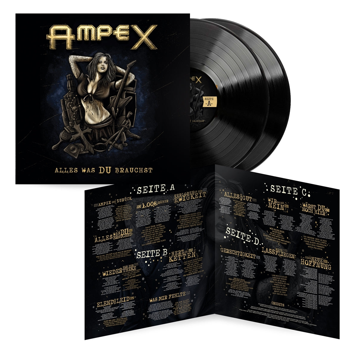 AMPEX - ALLES WAS DU BRAUCHST, LTD. DOUBLE VINYL