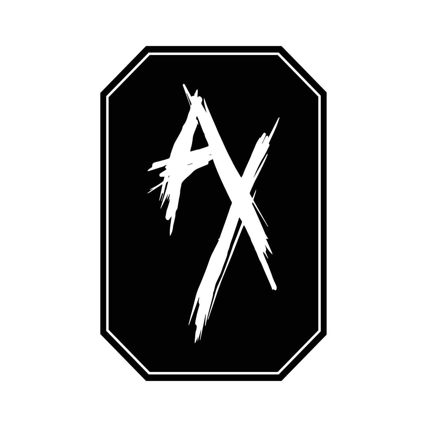 AMPEX - KURZLOGO, PATCH GESTICKT (Kopie)