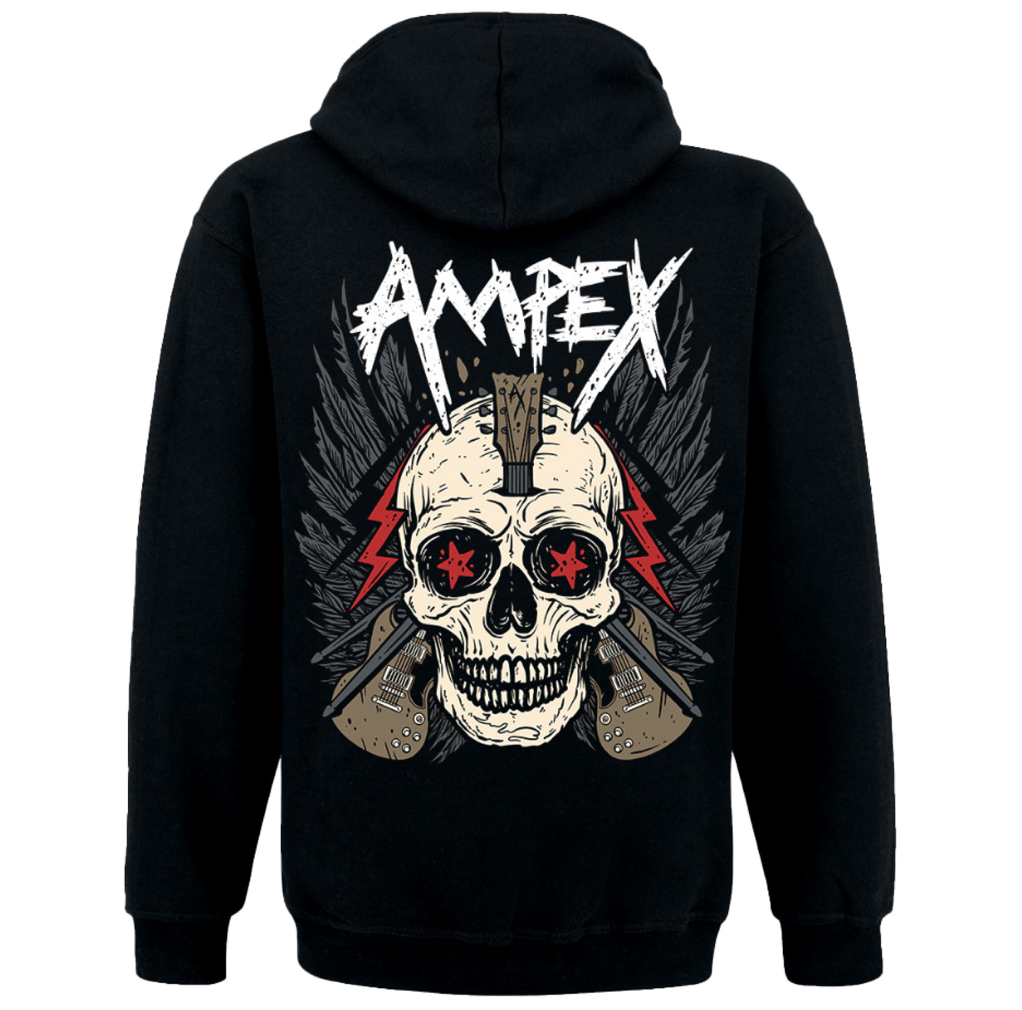 AMPEX - SKULL, ZIPPER
