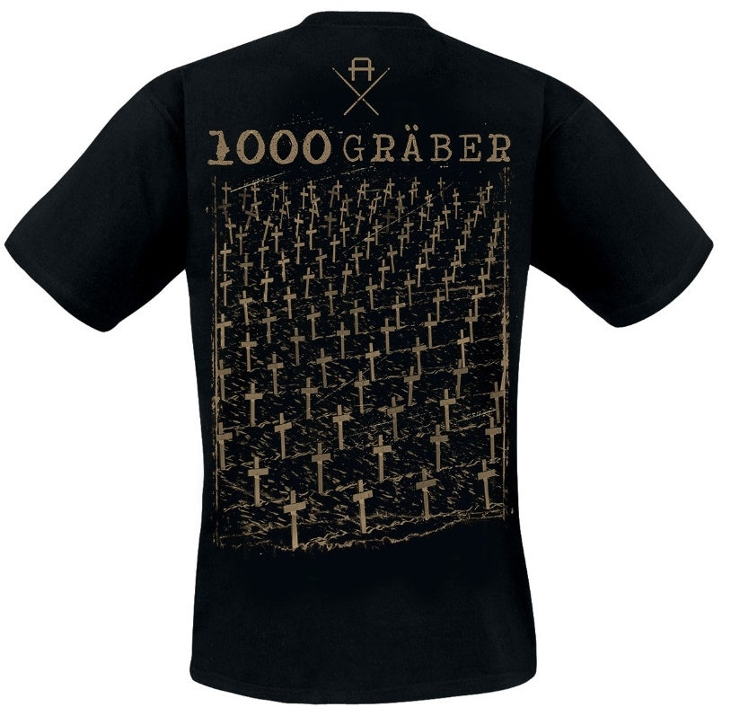 AMPEX - 1000 GRÄBER, T-SHIRT