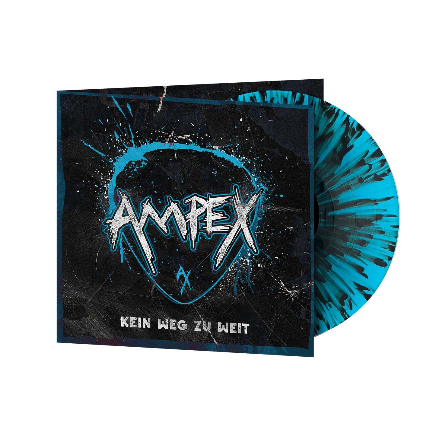 AMPEX - KEIN WEG ZU WEIT, GATEFOLD-VINYL SPLATTER