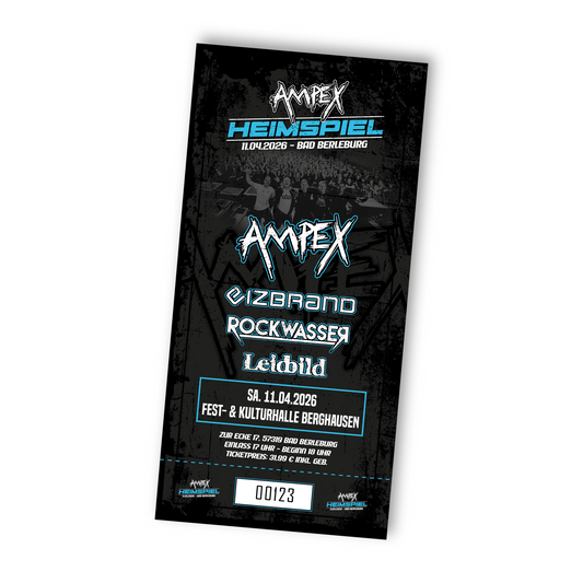 AMPEX HEIMSPIEL 2026, TICKET
