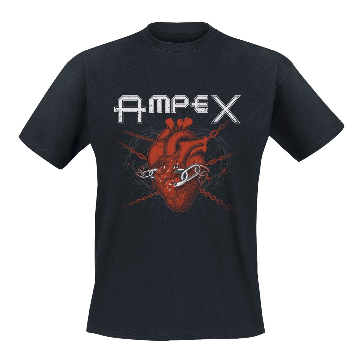 AMPEX - HERZ IN KETTEN, T-SHIRT