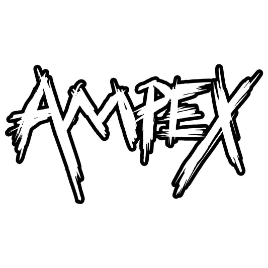 AMPEX - LOGO, PATCH GESTICKT